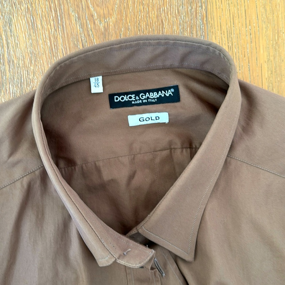 Dolce & Gabbana dress shirt size 18/45